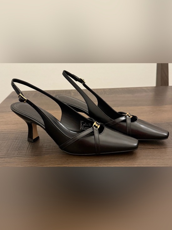 Coach Shoes - Coach Rowyn Slingback Heels Size 7